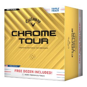 Picture of Callaway 4 for 3 Chrome Tour Triple Track Golf Balls